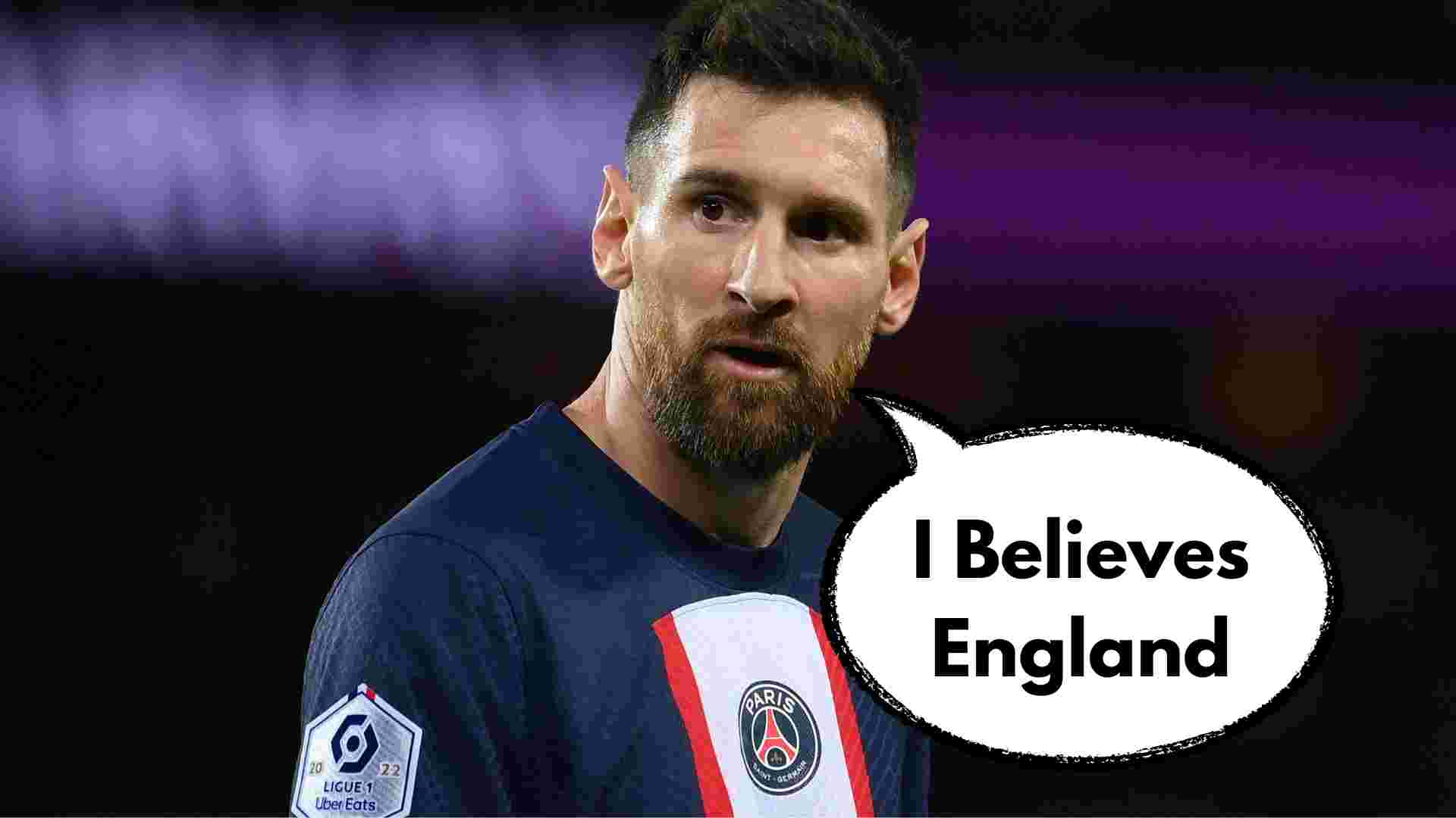 Lionel Messi has England as one of his World Cup favorites